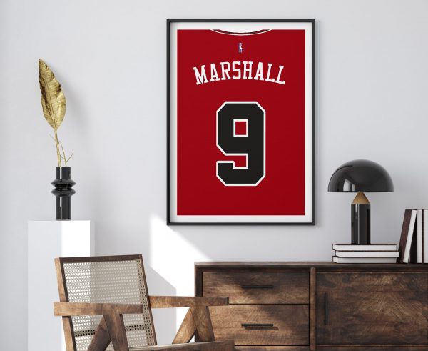 Chicago Bulls Jersey Poster Print