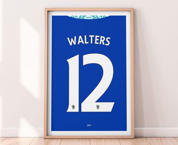 Custom Chelsea Shirt Poster Print