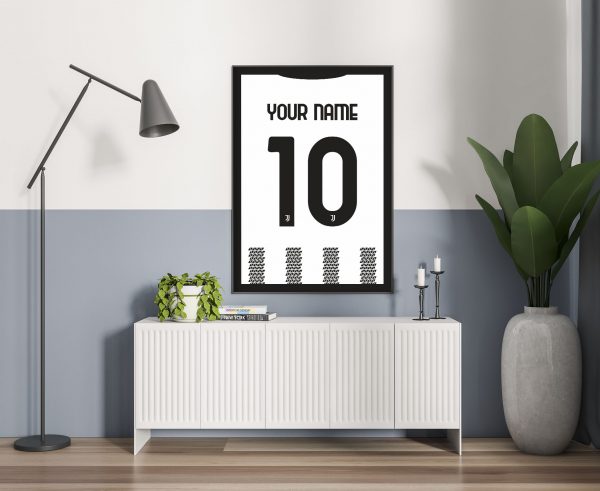 Juventus FC Shirt Poster Print