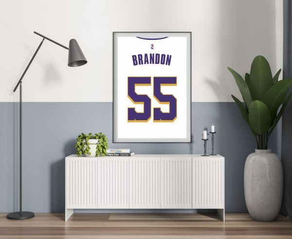 LA Lakers Jersey Poster Print