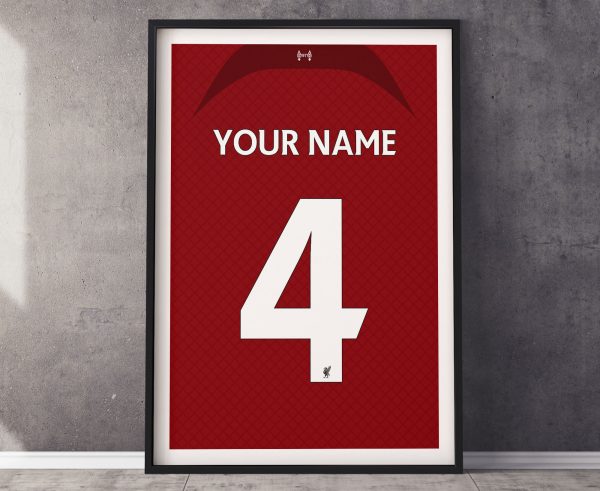 Liverpool FC Shirt Poster