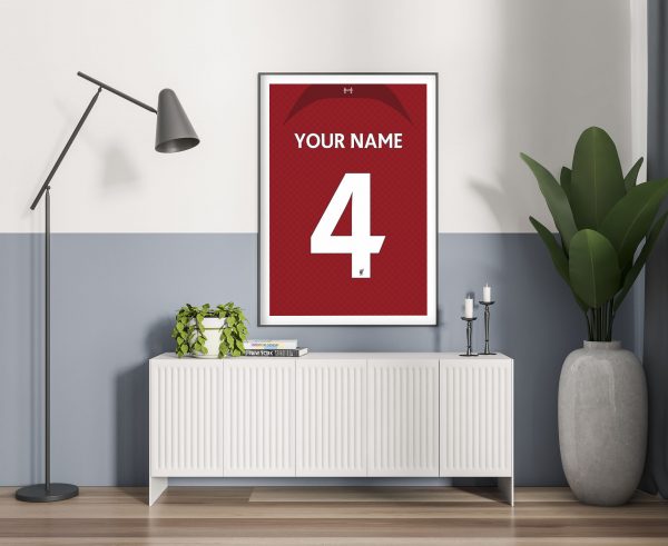 Liverpool FC Shirt Poster