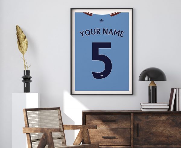 Manchester City Shirt Poster print