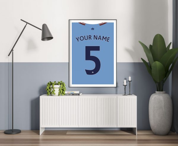 Manchester City Shirt Poster print