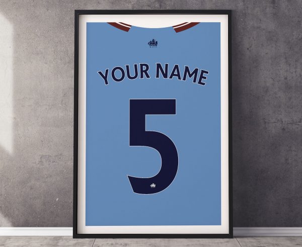 Manchester City Shirt Poster print