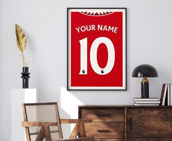 Manchester United Arsenal Shirt Poster