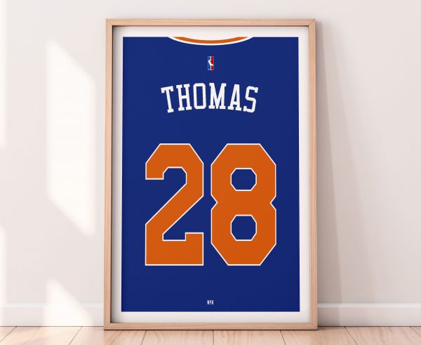 New York Knicks Jersey Poster Print