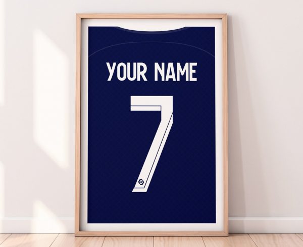 PSG Shirt Poster