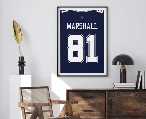 Dallas Cowboys Jersey Poster Print