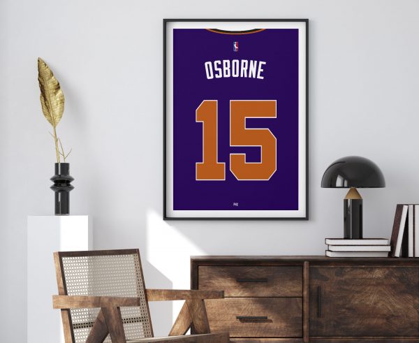 Phoenix Suns Jersey Poster Print