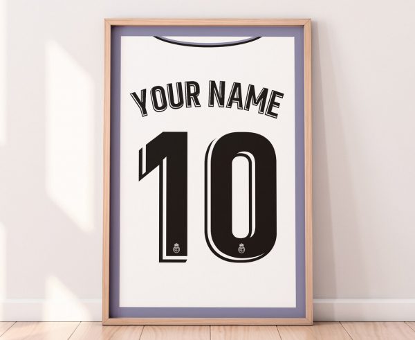 Real Madrid Shirt Poster