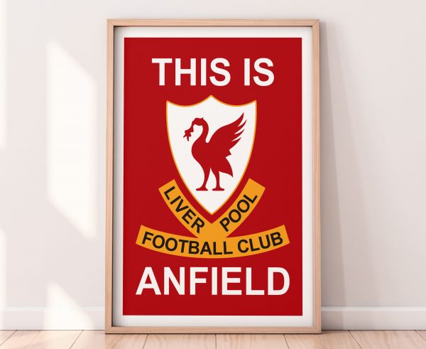 This is Anfield Poster