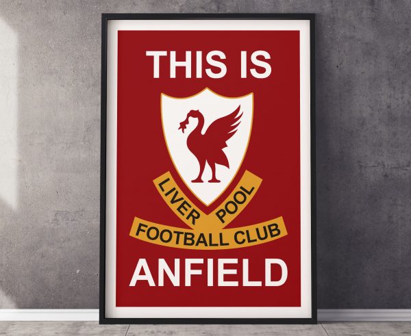 This is Anfield Poster