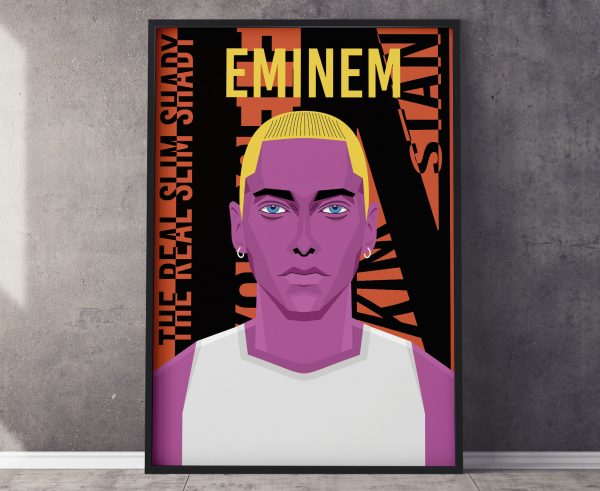 Eminem Illustration Poster