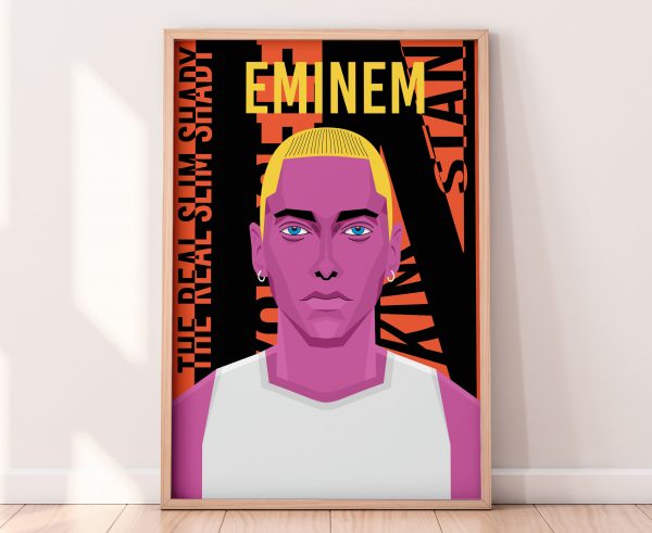 Eminem Illustration Poster
